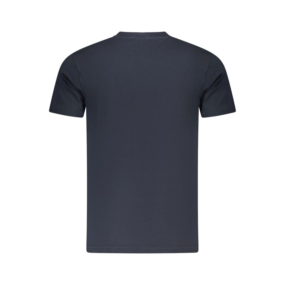 Blu Baumwoll-T-Shirt für Herren