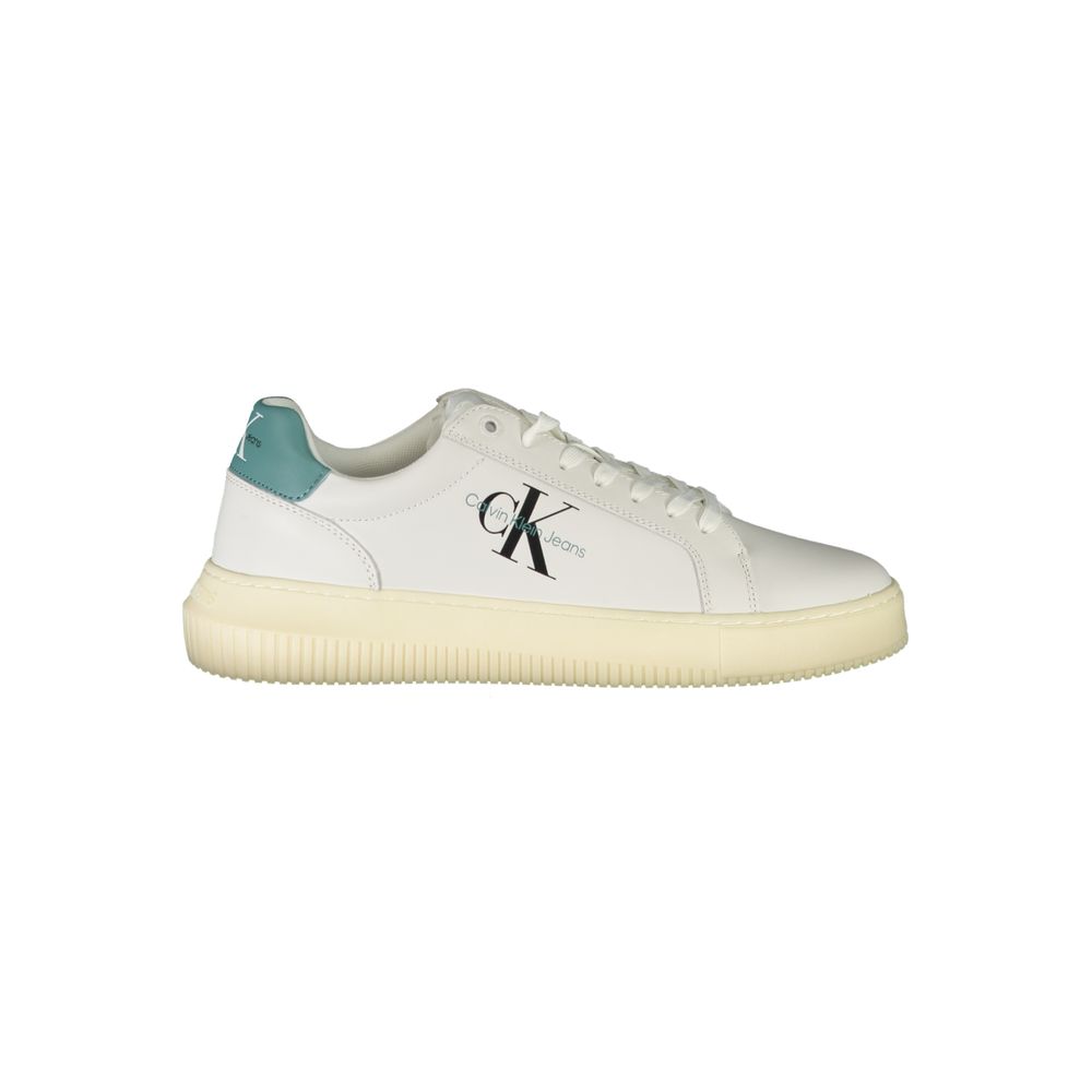 Sneaker aus weißem Polyester