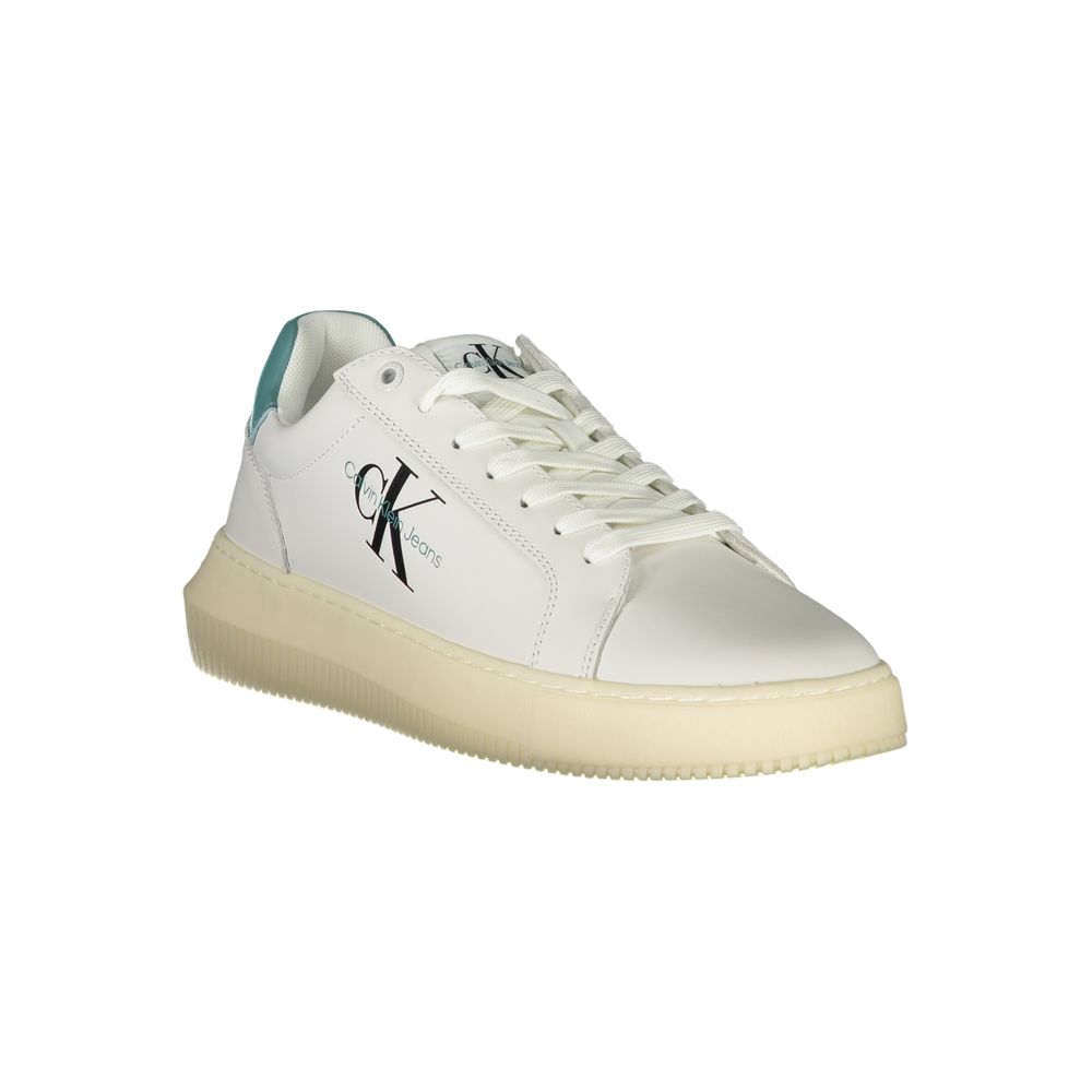 Sneaker aus weißem Polyester