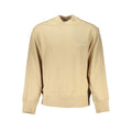 Beige Baumwoll-Sweatshirt für Herren