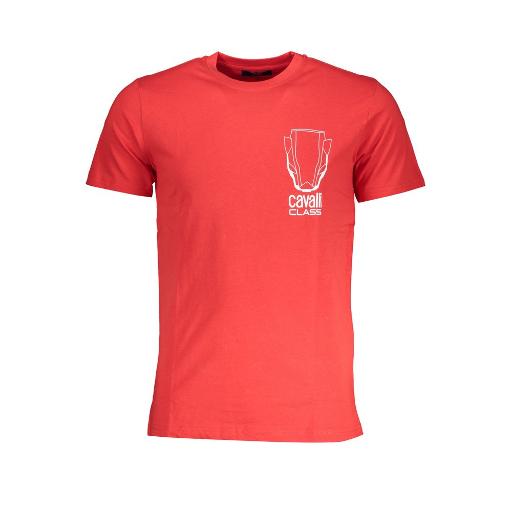Rosso Baumwoll-T-Shirt für Herren