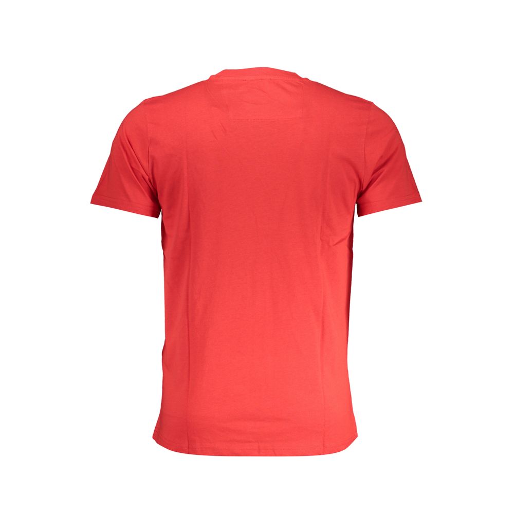 Rosso Baumwoll-T-Shirt für Herren