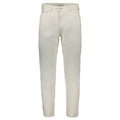 Herrenjeans aus weißer Baumwolle