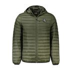Grüne Polyamid-Herrenjacke