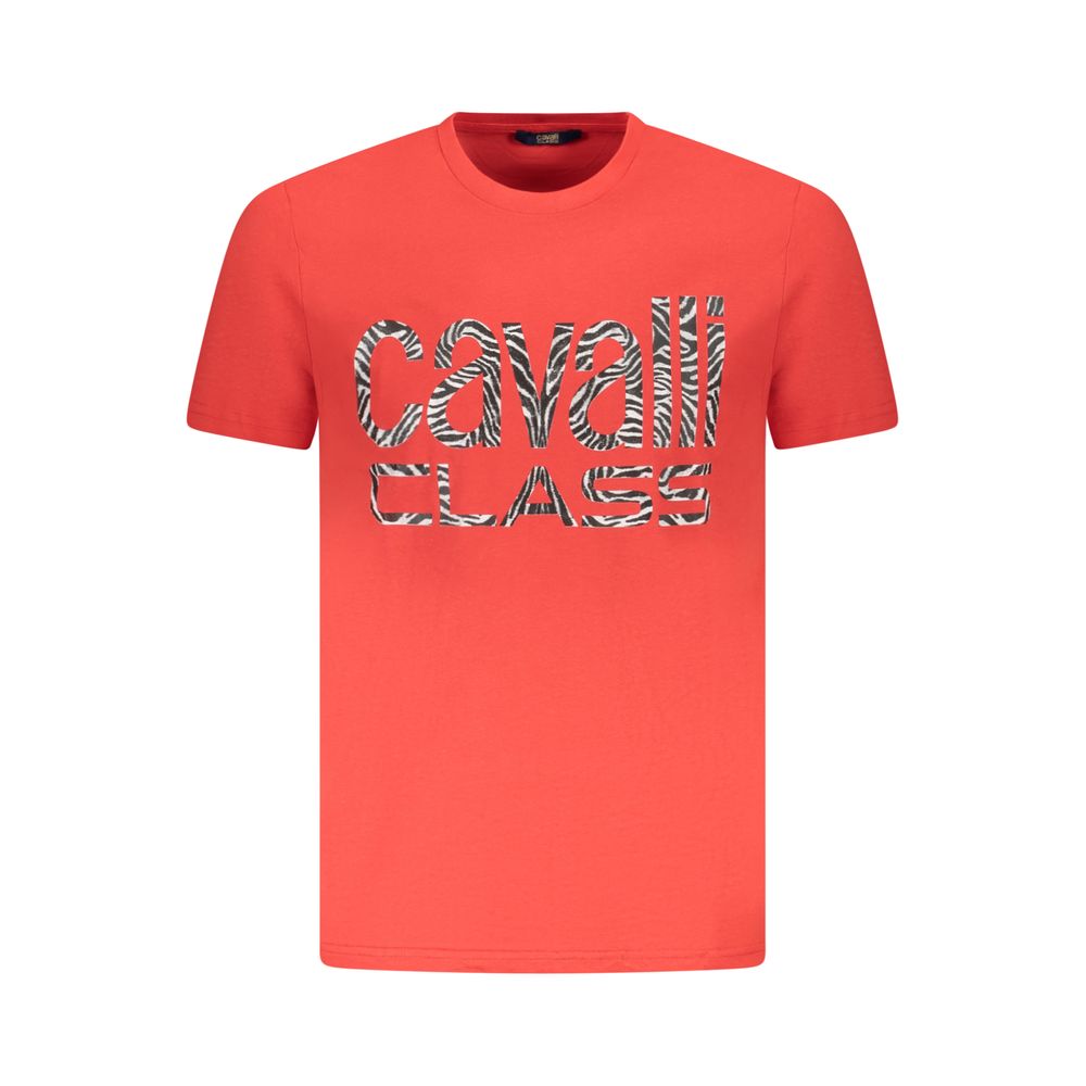 Baumwoll-T-Shirt in Rot