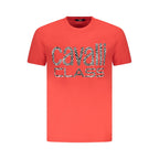 Baumwoll-T-Shirt in Rot
