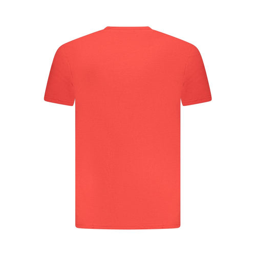 Baumwoll-T-Shirt in Rot