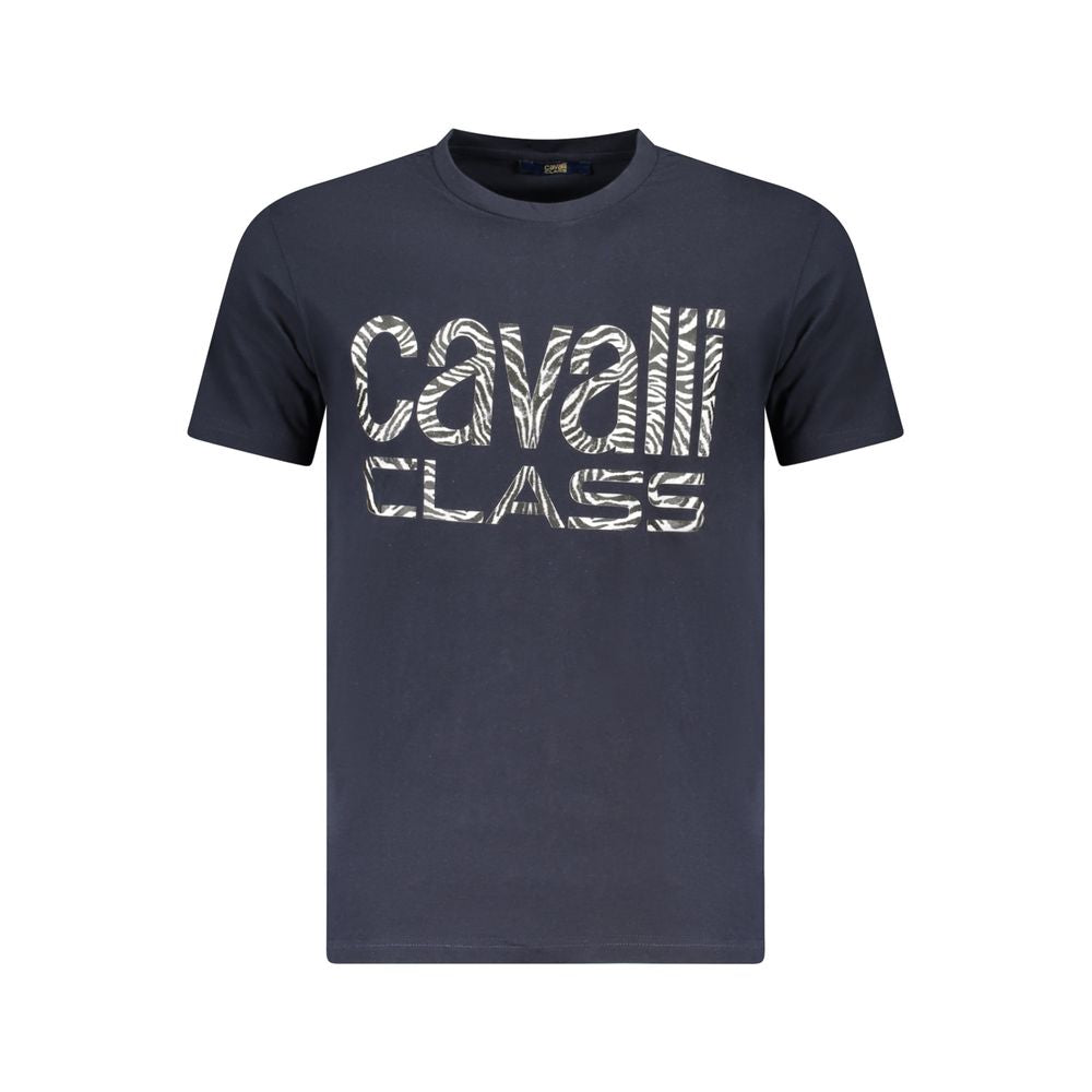 Blu Baumwoll-T-Shirt für Herren
