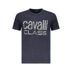 Blu Baumwoll-T-Shirt für Herren