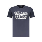 Blu Baumwoll-T-Shirt für Herren