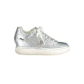 Grauer Polyester-Sneaker