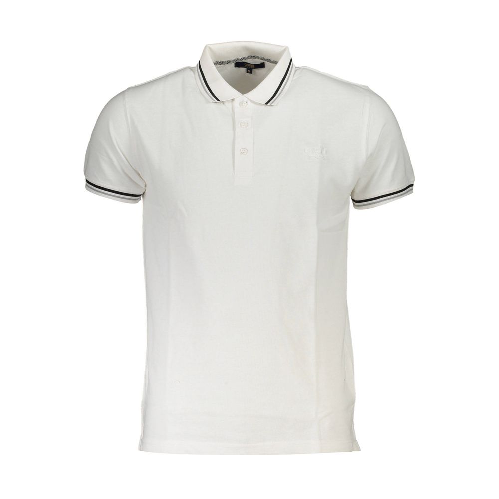 Weißes Poloshirt aus Baumwolle für Herren