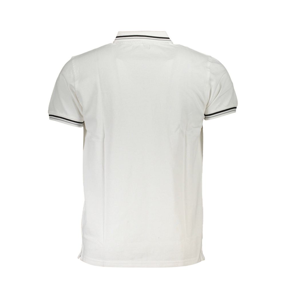 Weißes Poloshirt aus Baumwolle für Herren