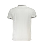 Weißes Poloshirt aus Baumwolle für Herren