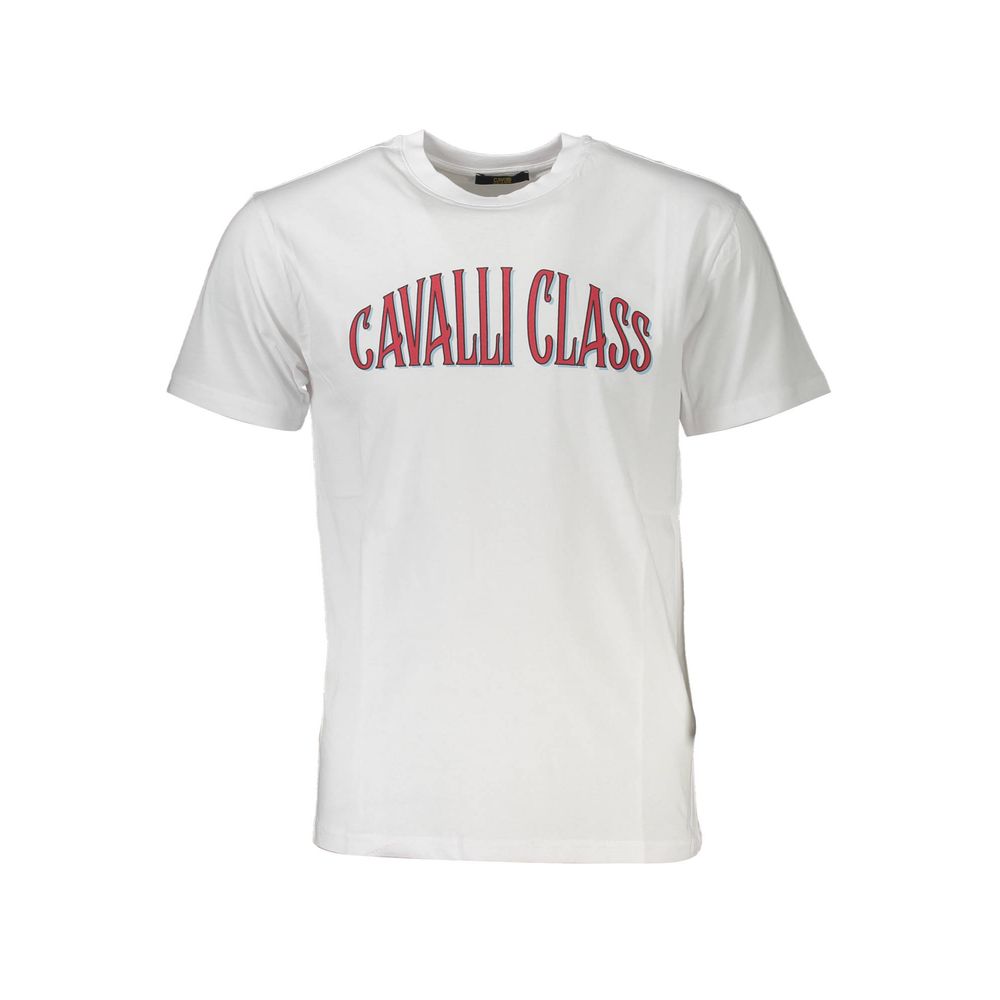 Weißes Baumwoll-T-Shirt für Herren