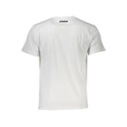 Weißes Baumwoll-T-Shirt für Herren