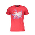 Rotes Baumwoll-T-Shirt für Herren