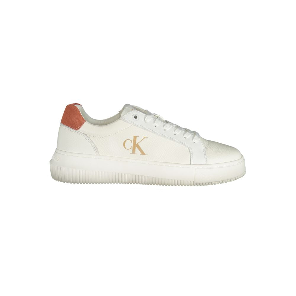 Bianco Poliuretano Donna Sneaker