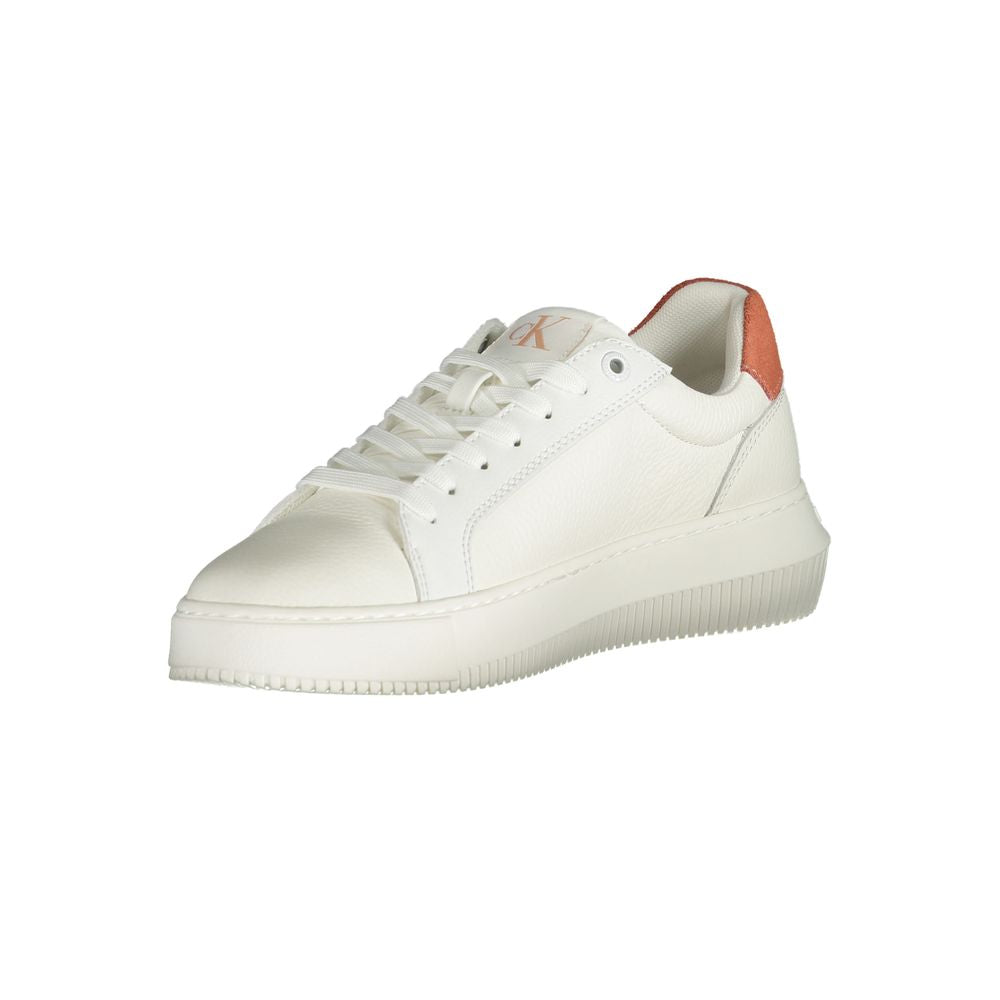Bianco Poliuretano Donna Sneaker