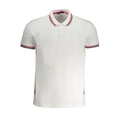 Weißes Baumwoll-Poloshirt