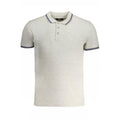 Grigio Baumwoll-Poloshirt für Herren