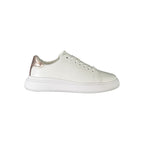 Weiße Leder-Sneaker für Damen