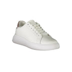 Weiße Leder-Sneaker für Damen