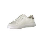 Weiße Leder-Sneaker für Damen