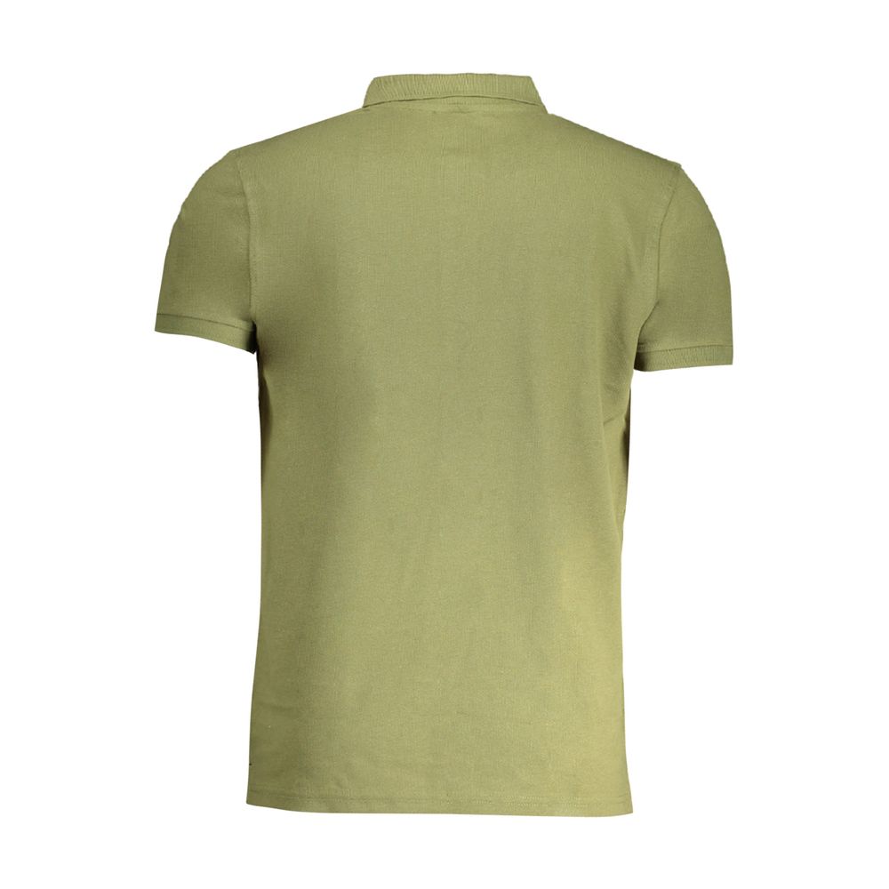 Verde Baumwoll-Poloshirt für Herren