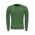 Grüner Polyester-Pullover