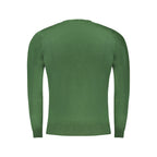 Grüner Polyester-Pullover