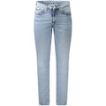 Blaue Tapered-Jeans in Slim Fit für Herren