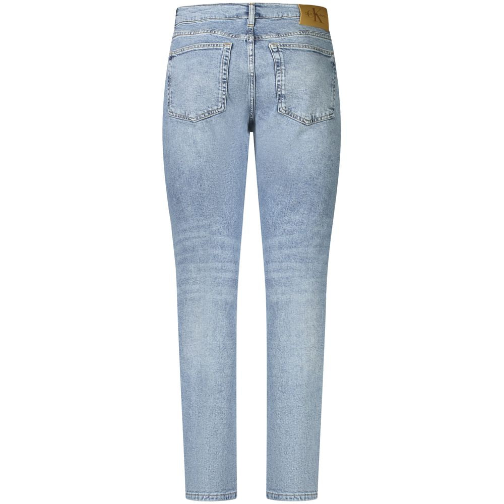 Blaue Tapered-Jeans in Slim Fit für Herren