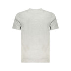 Grigio Baumwoll-T-Shirt für Herren