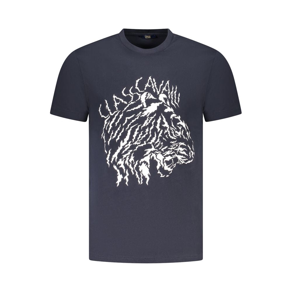 Blu Baumwoll-T-Shirt für Herren