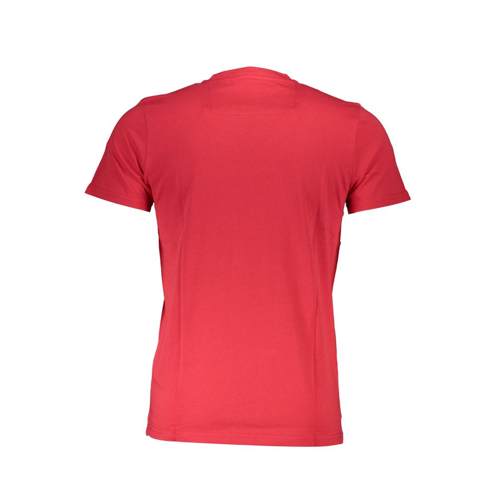 Rosso Baumwoll-T-Shirt für Herren