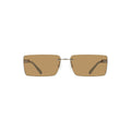 Beige Sonnenbrille aus Metall