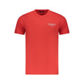 Rotes Baumwoll-T-Shirt für Herren