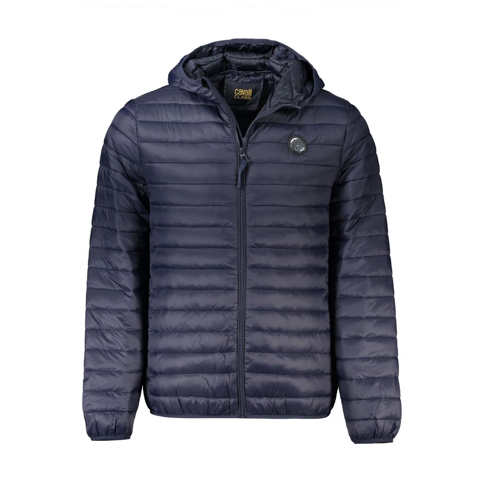 Blaue Herrenjacke aus Polyamid