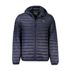 Blaue Herrenjacke aus Polyamid