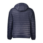 Blaue Herrenjacke aus Polyamid