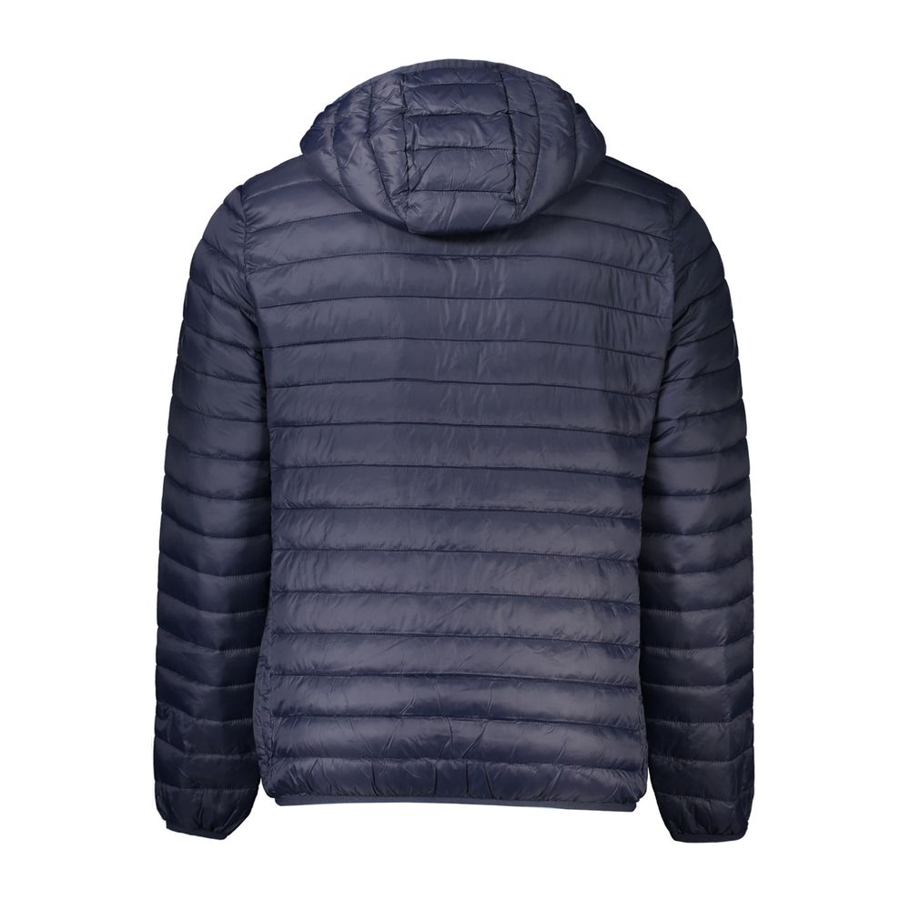 Blaue Herrenjacke aus Polyamid