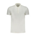 Weißes Baumwoll-Poloshirt