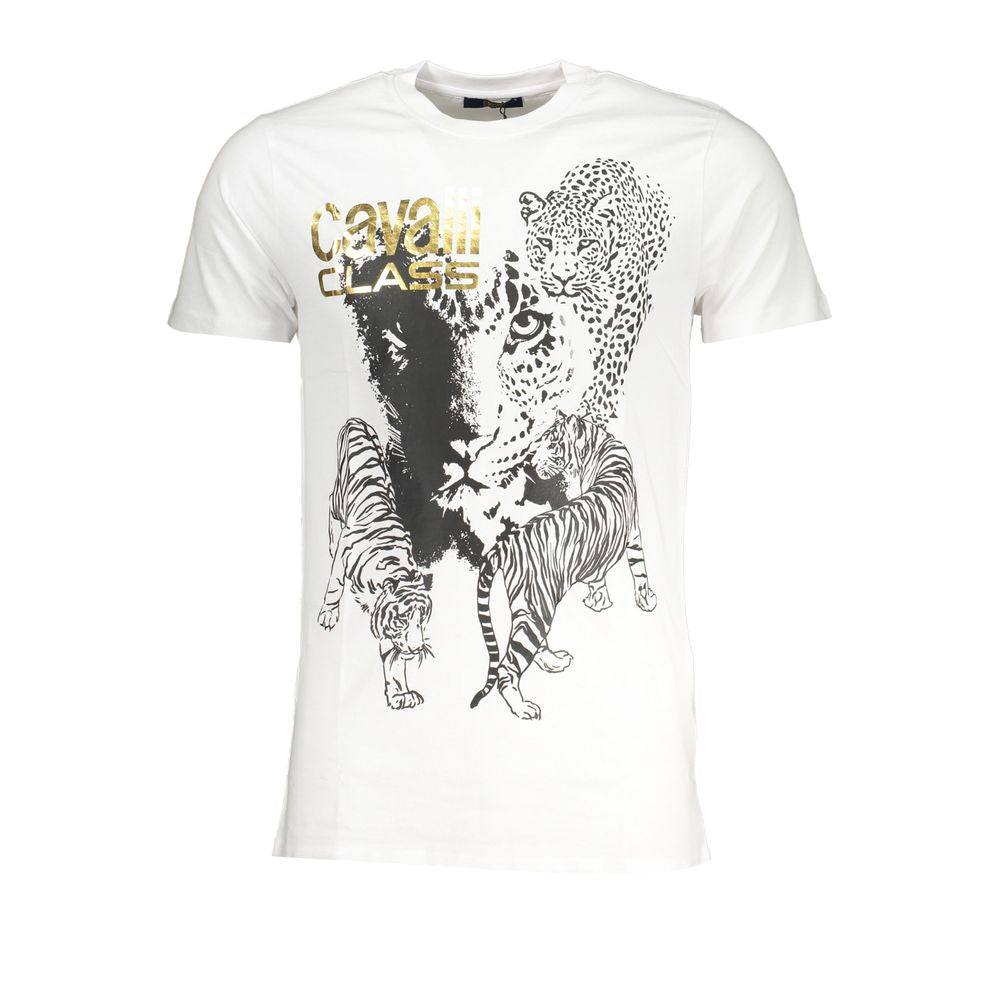 Bianco Baumwoll-T-Shirt für Herren