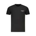Schwarzes Baumwoll-T-Shirt für Herren