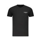 Schwarzes Baumwoll-T-Shirt für Herren