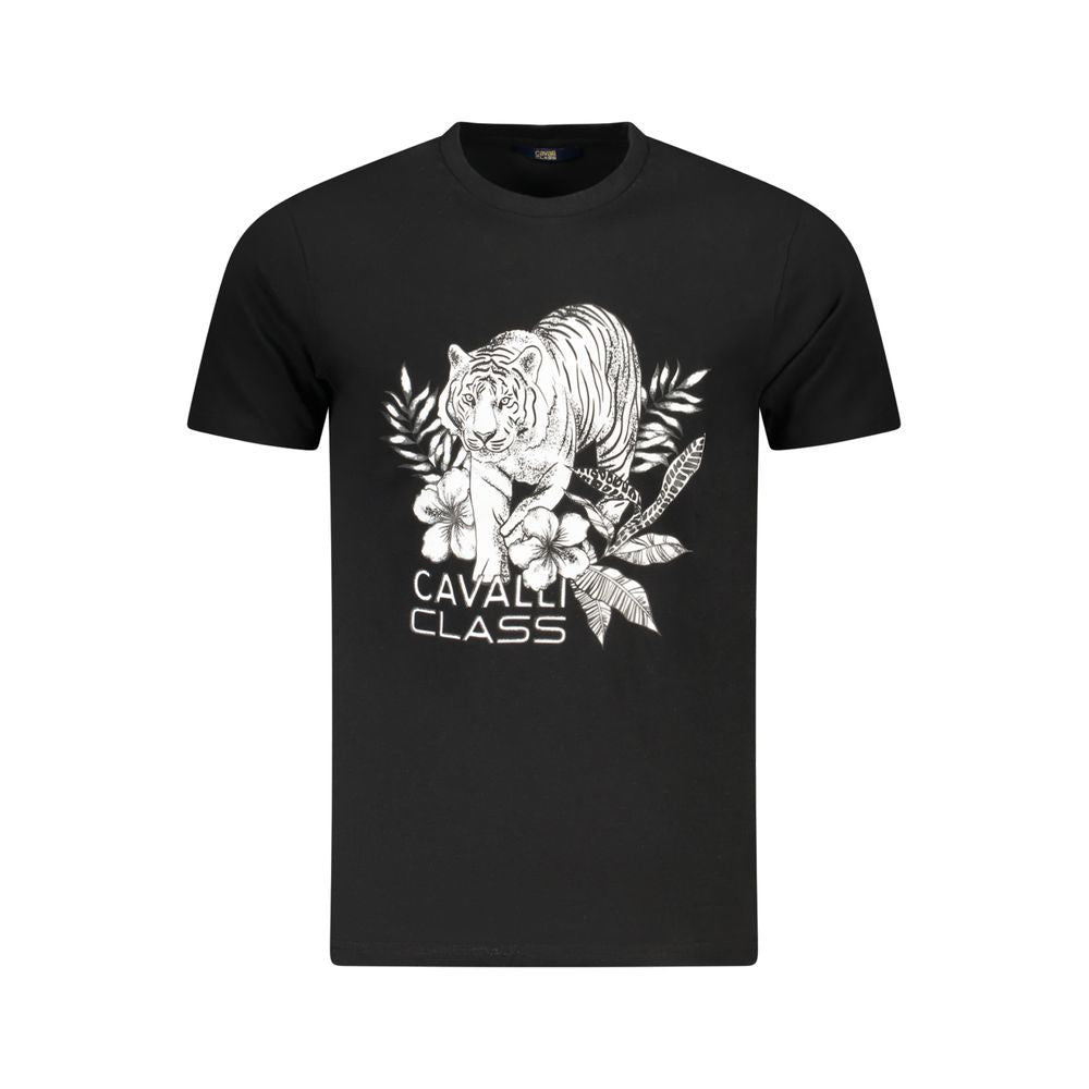 Nero Baumwoll-T-Shirt für Herren