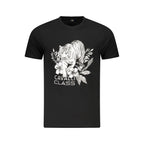 Nero Baumwoll-T-Shirt für Herren