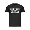Schwarzes Baumwoll-T-Shirt für Herren