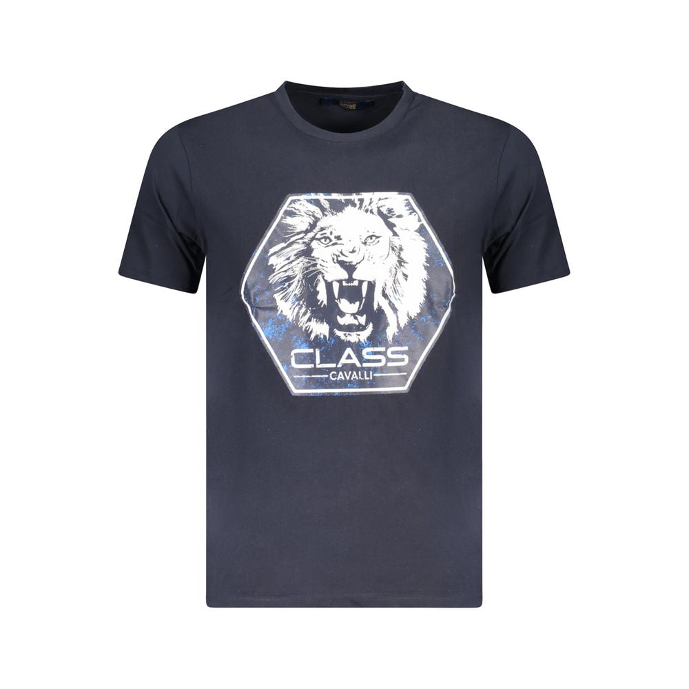 Blu Baumwoll-T-Shirt für Herren